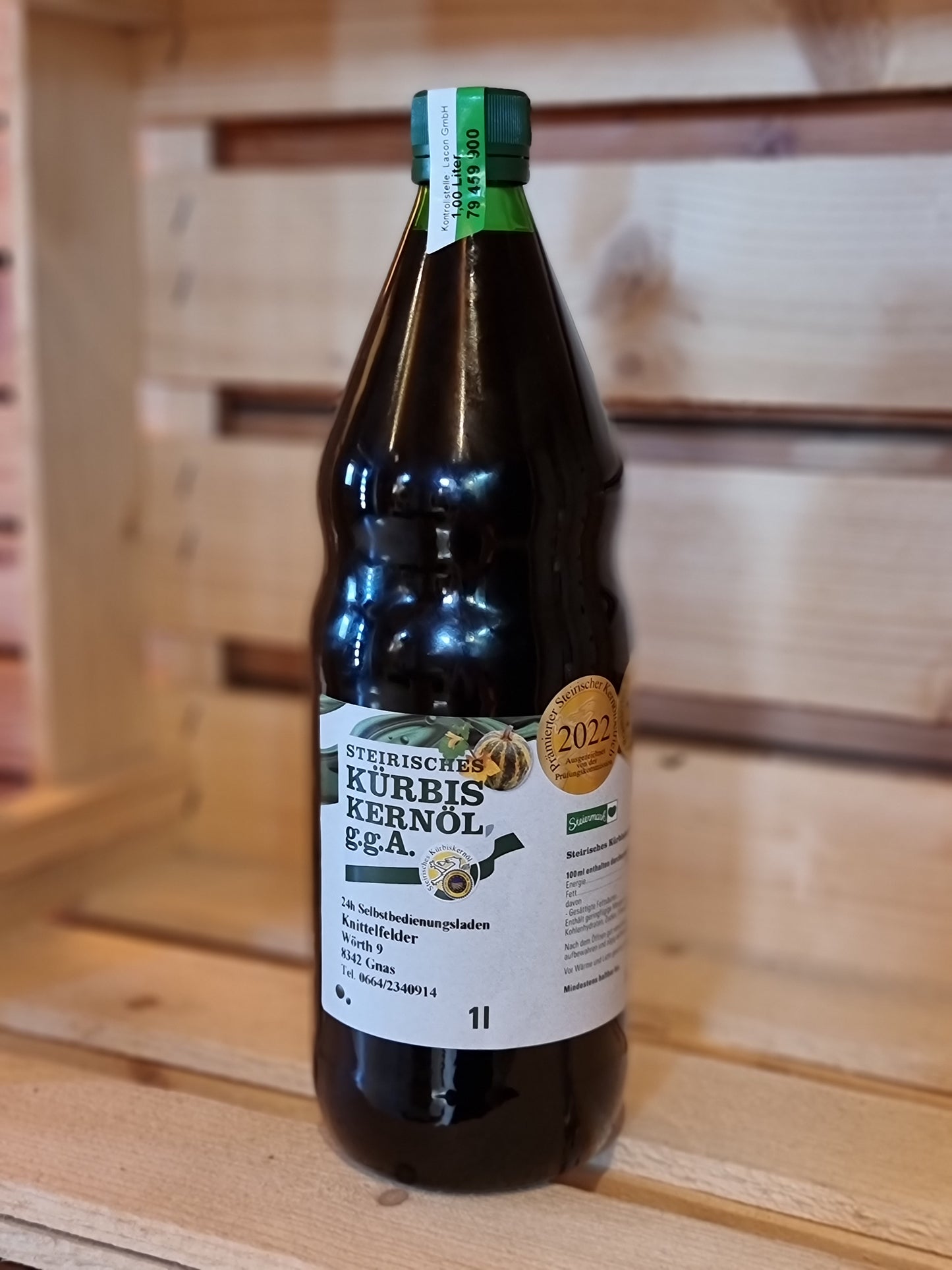 Steirischer Kürbiskernöl g.g.A. 1 Liter